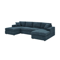 Wayfair blue deals sectional